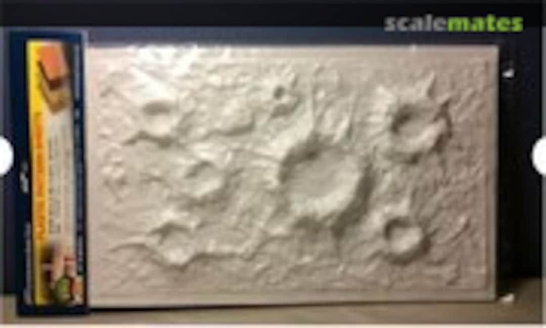 No Moon & War Craters, No-scale (JTT Scenery Products 97459) 97459