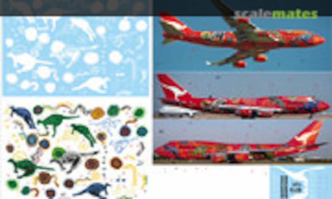 1:144 QANTAS Boeing 747-438 'Wunala Dreaming' (Pas Decals ?) ?