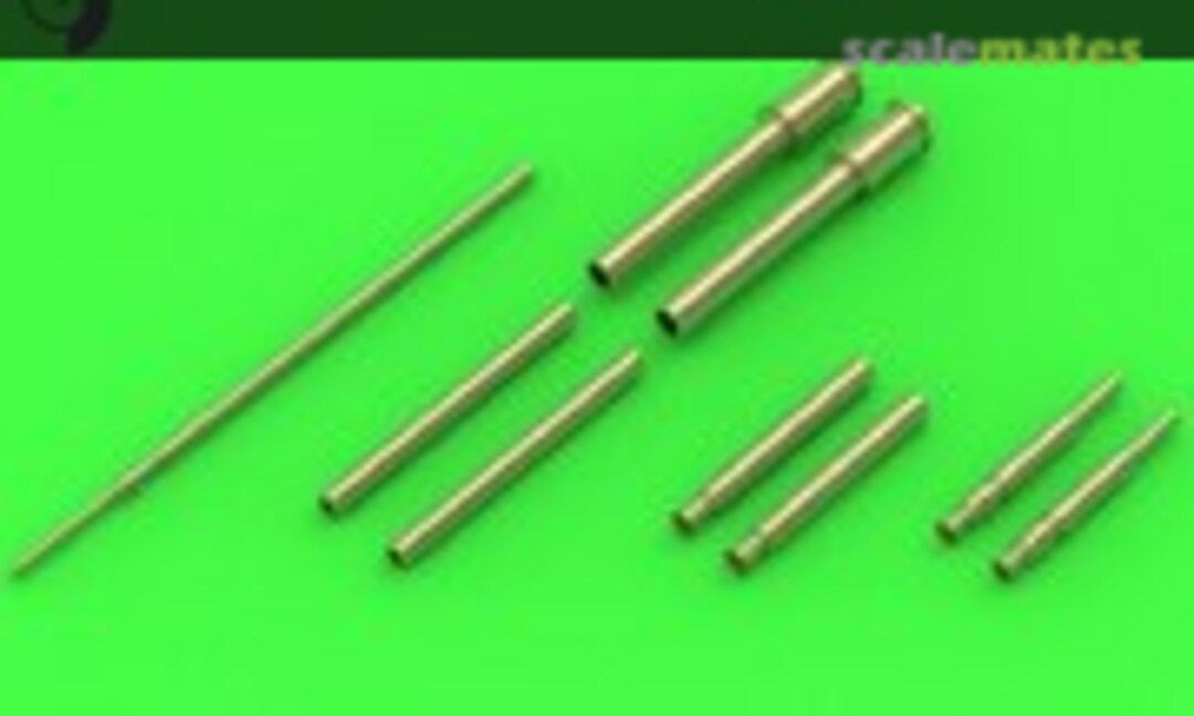 1:72 Fw 190 A2 - A5 armament set (MG 17, MG FF, MG 151 barrel tips) & Pitot Tube (Master AM-72-132)