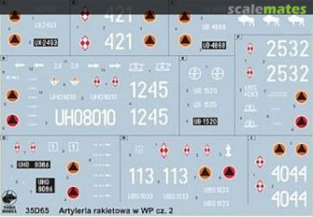 Boxart Polish Rocket Artillery Vol.2 35D65 ToRo Model Boxart Polish Rocket Artillery Vol.2 35D65 ToRo Model