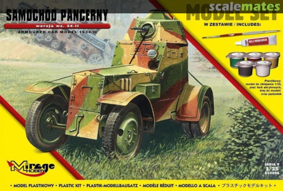 Boxart wersja wz. 34-II 835096 Mirage Hobby
