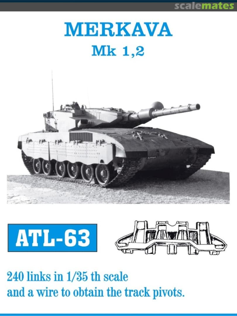 Boxart Merkava Mk 1,2 ATL-63 Friulmodel Boxart Merkava Mk 1,2 ATL-63 Friulmodel