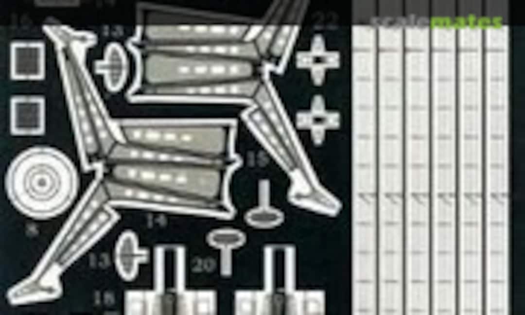 1:700 Photo-Etched Parts for US Navy Baltimore-class (Pit-Road PE170) PE170