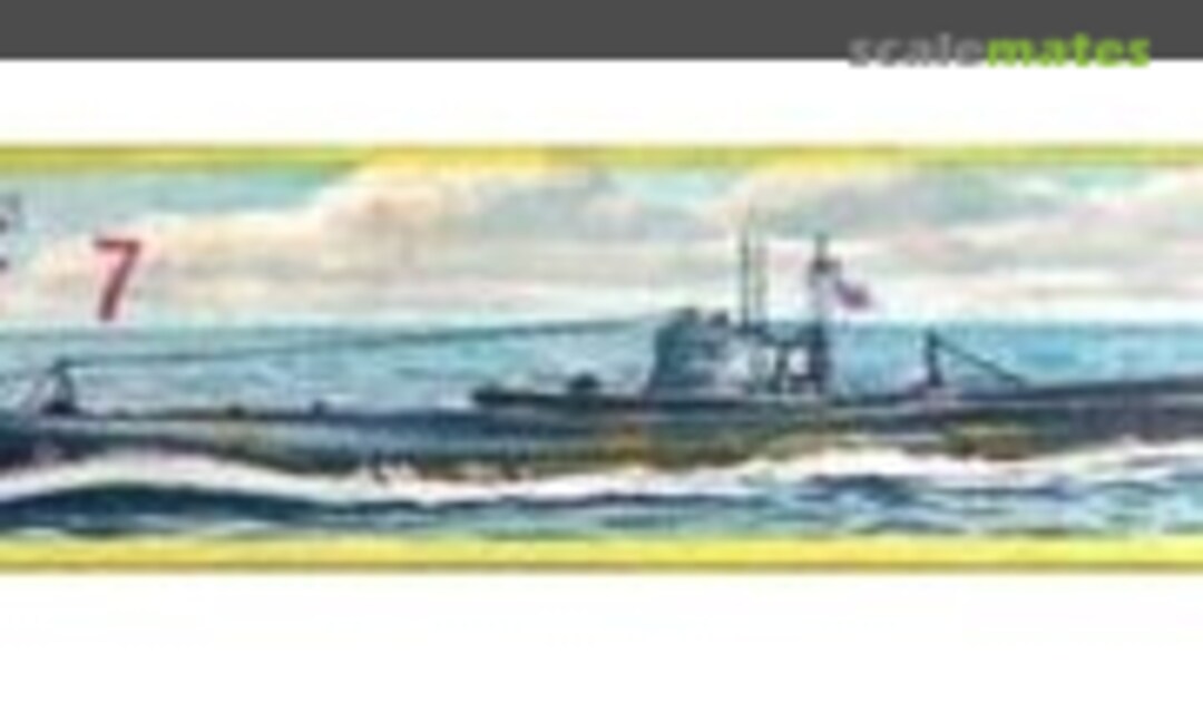 1:1000 Submarine I-7 (ASK (JP) )
