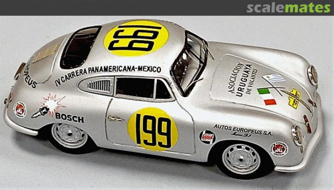 Boxart Porsche 356 SL #356/2-054 "URUGUAYA" ARE1254 Arena Modelli Boxart Porsche 356 SL #356/2-054 "URUGUAYA" ARE1254 Arena Modelli