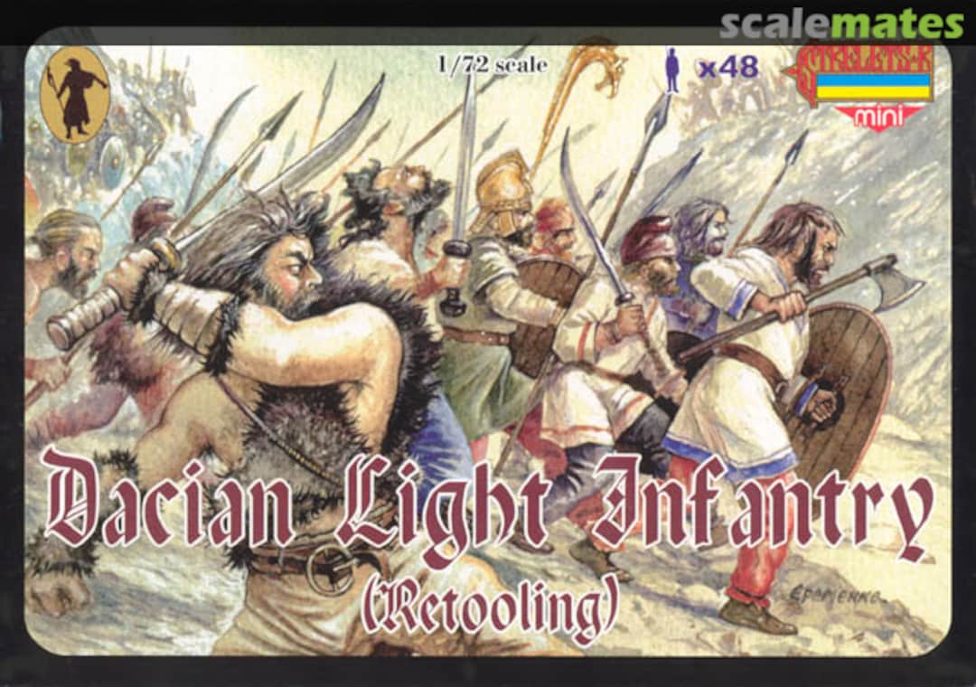 Boxart Dacian Light Infantry M022(2) Strelets-R Boxart Dacian Light Infantry M022(2) Strelets-R