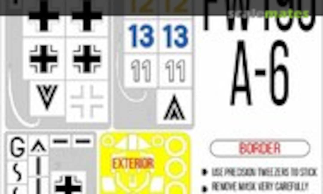 1:35 Fw 190A-6 masks (SX-Art 35149) 35149