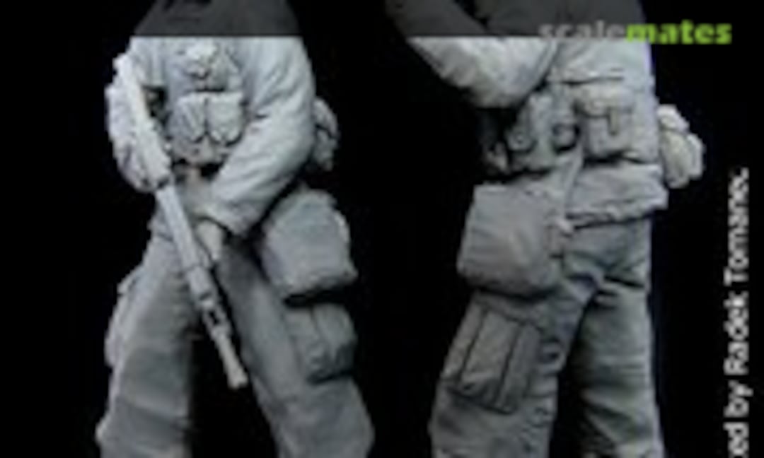 1:35 US soldier team operation FREEDOM in Iraq (Black Dog F35050)