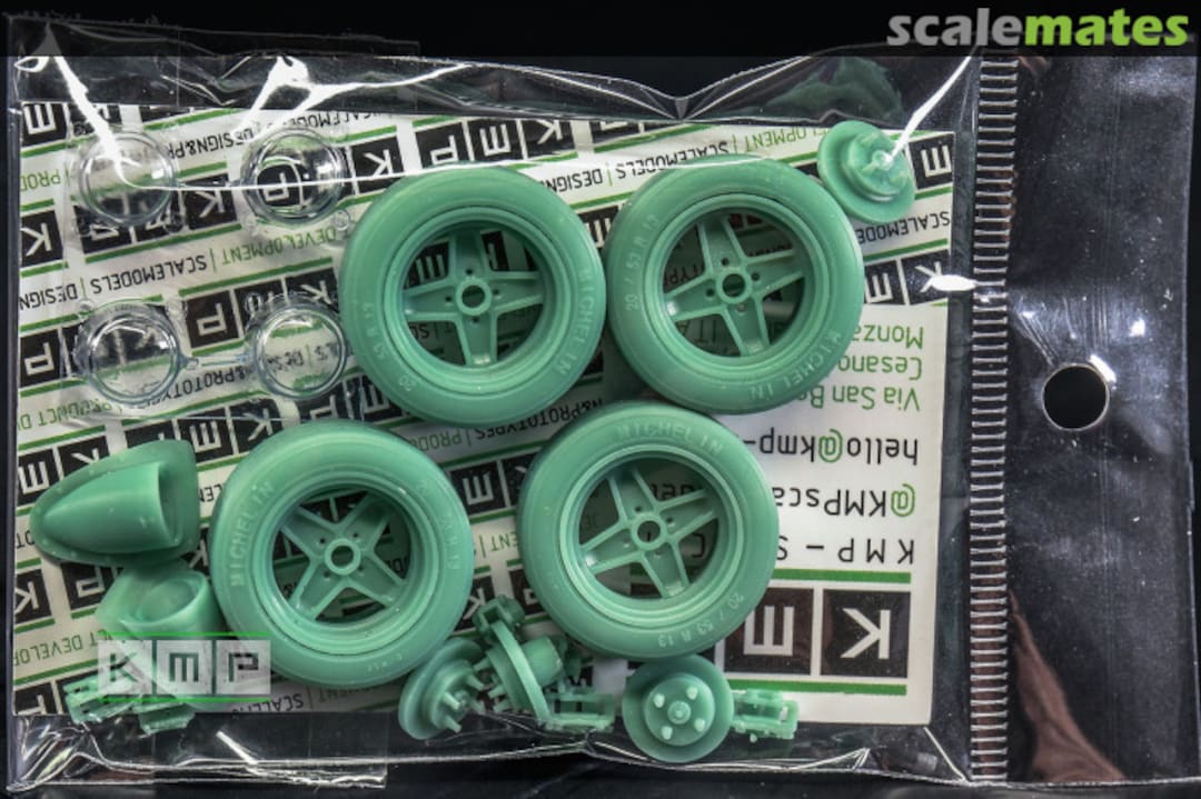 Boxart Fiat 124 Abarth Rally Campagnolo "Stellone" and Lights TK24048 KMP Boxart Fiat 124 Abarth Rally Campagnolo "Stellone" and Lights TK24048 KMP