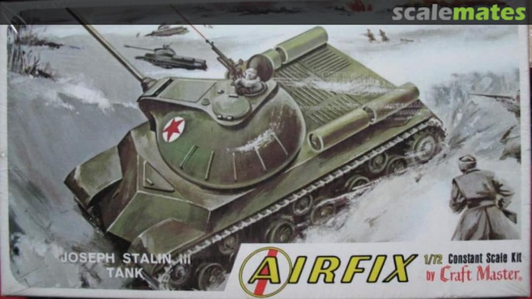 Boxart Joseph Stalin III Tank M2-50 Airfix by Craft Master Boxart Joseph Stalin III Tank M2-50 Airfix by Craft Master
