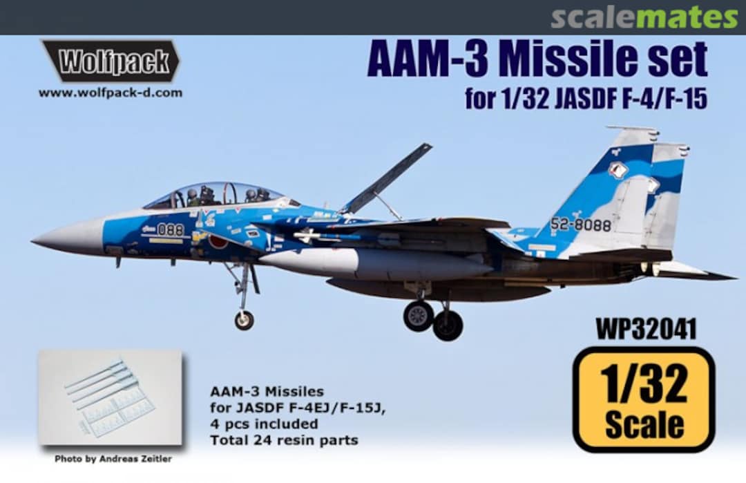 Boxart AAM-3 Missile Set WP32041 Wolfpack Boxart AAM-3 Missile Set WP32041 Wolfpack