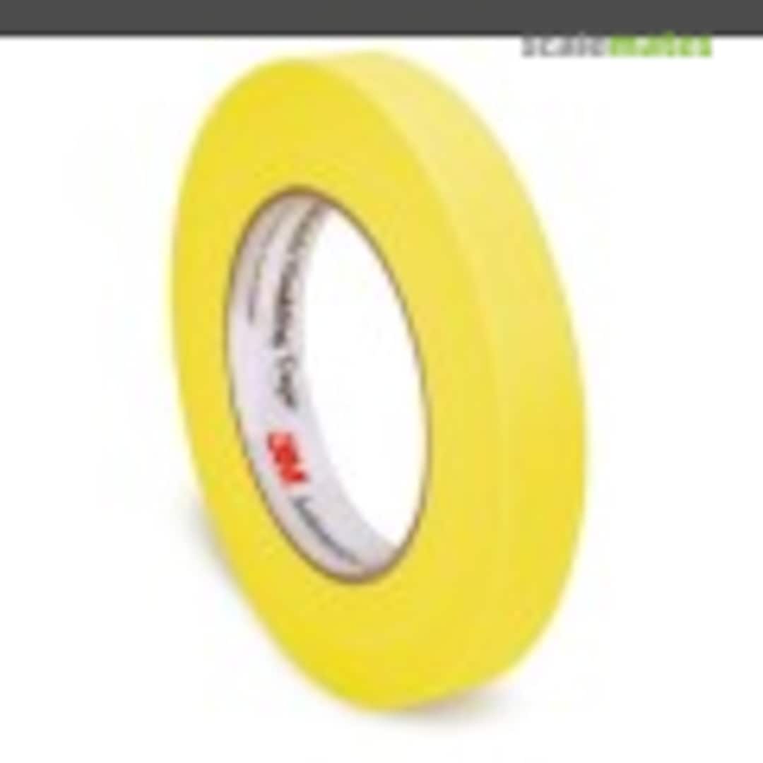 Boxart 3M™ Automotive Refinish Yellow Masking Tape, 18 mm 06652 3M Boxart 3M™ Automotive Refinish Yellow Masking Tape, 18 mm 06652 3M