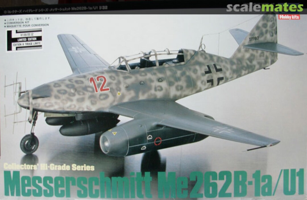 Boxart Messerschmitt Me262B-1a/U1 CH5 Hasegawa Boxart Messerschmitt Me262B-1a/U1 CH5 Hasegawa