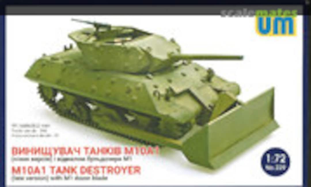 1:72 M10A1 Tank Destroyer (late version) with M1 dozer blade (UM  229)