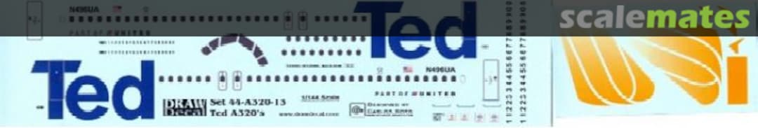 Boxart Airbus A320 44-A320-13 Draw Decal Boxart Airbus A320 44-A320-13 Draw Decal