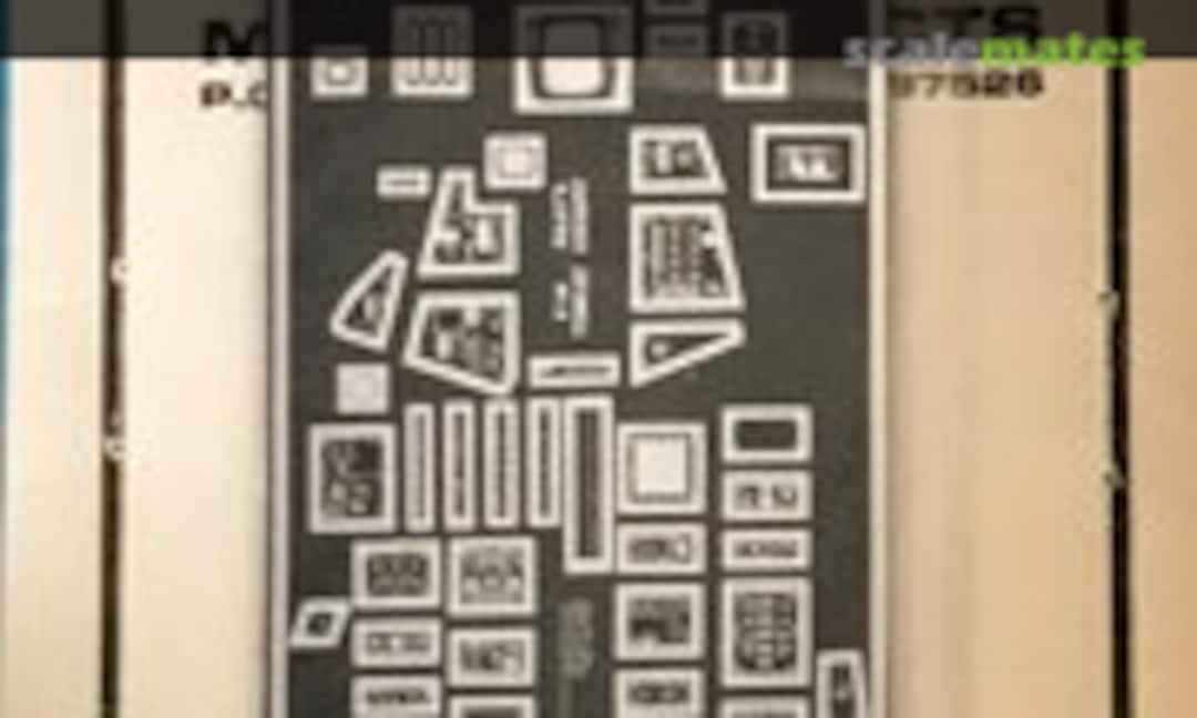 1:32 F-14 Cockpit Placards (Waldron Model Products WR0055) WR0055
