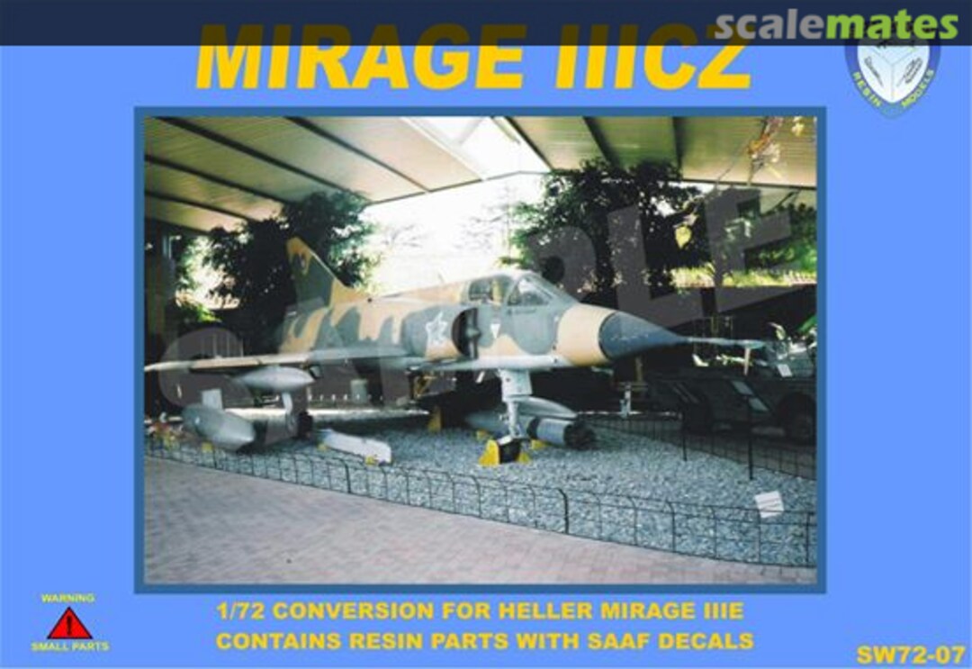 Boxart Mirage III CZ SW72-07 ScaleWorx Boxart Mirage III CZ SW72-07 ScaleWorx