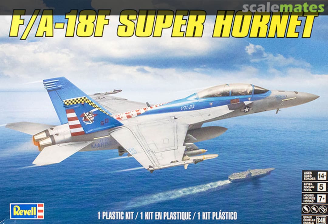 Boxart F/A-18F Super Hornet 85-5532 Revell Boxart F/A-18F Super Hornet 85-5532 Revell