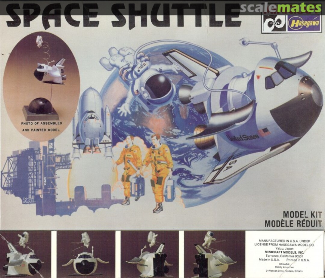 Boxart Space Shuttle 1198 Minicraft Hasegawa