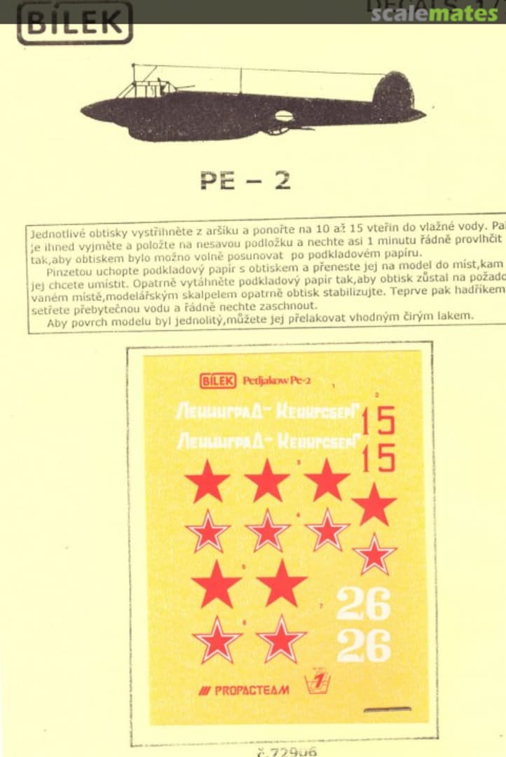 Boxart PE-2 72906 Bilek Boxart PE-2 72906 Bilek