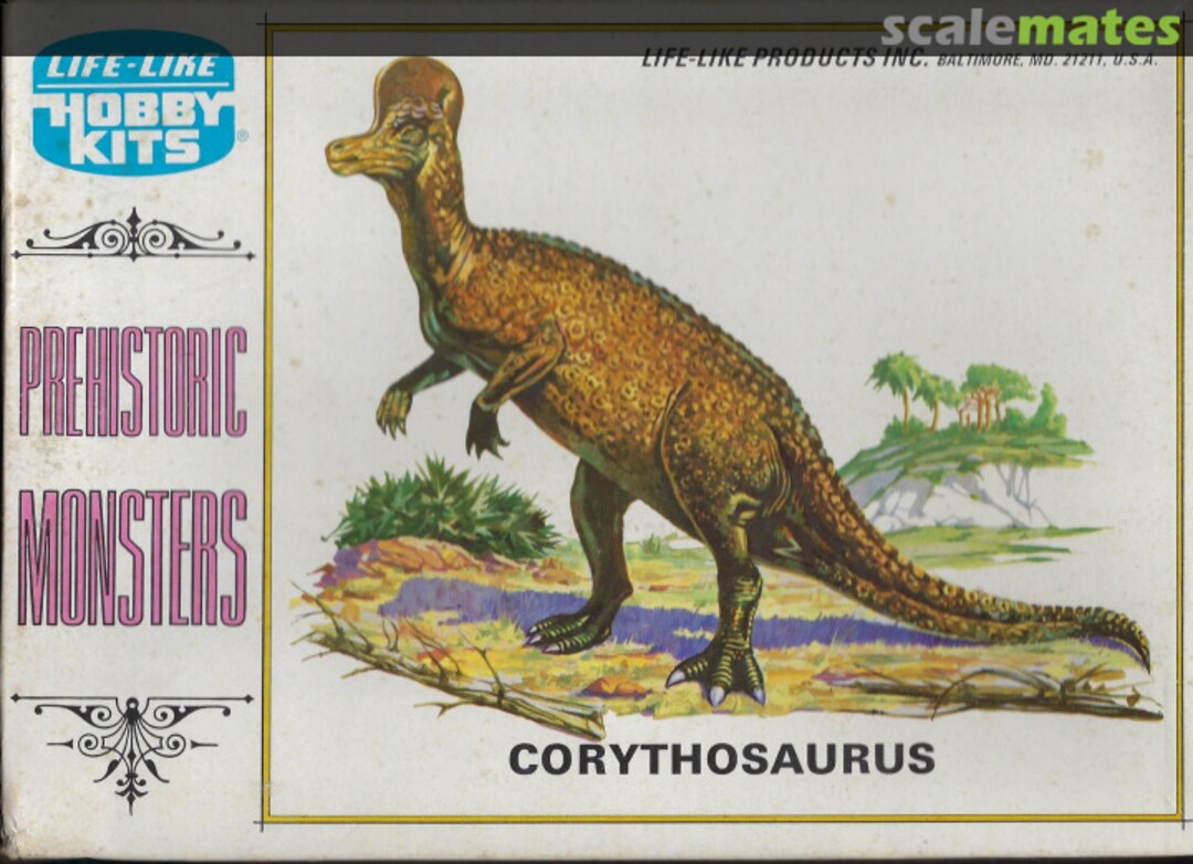 Boxart Corythosaurus 09280 LIFE-LIKE Hobby Kits