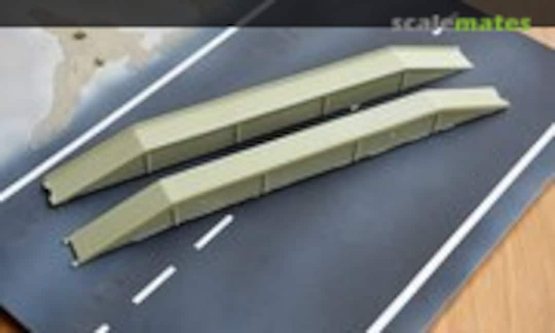 1:43 Rampes de visite en beton (Tennessy 43AD04) 43AD04