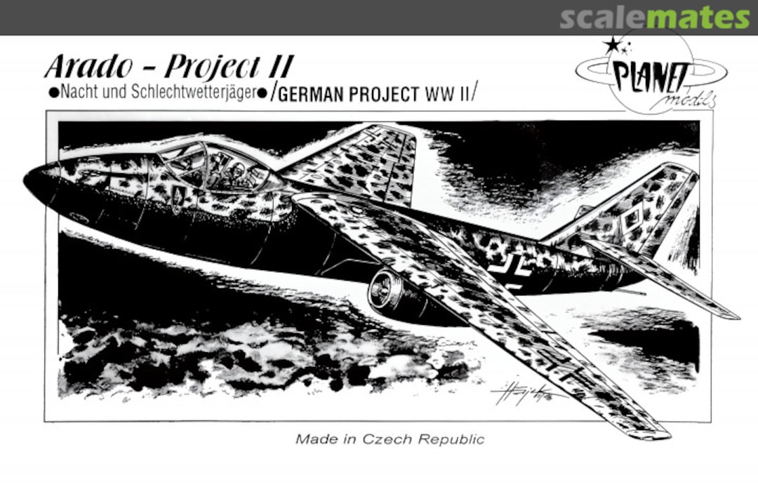 Boxart Arado "Project II" PLT022 Planet Models Boxart Arado "Project II" PLT022 Planet Models