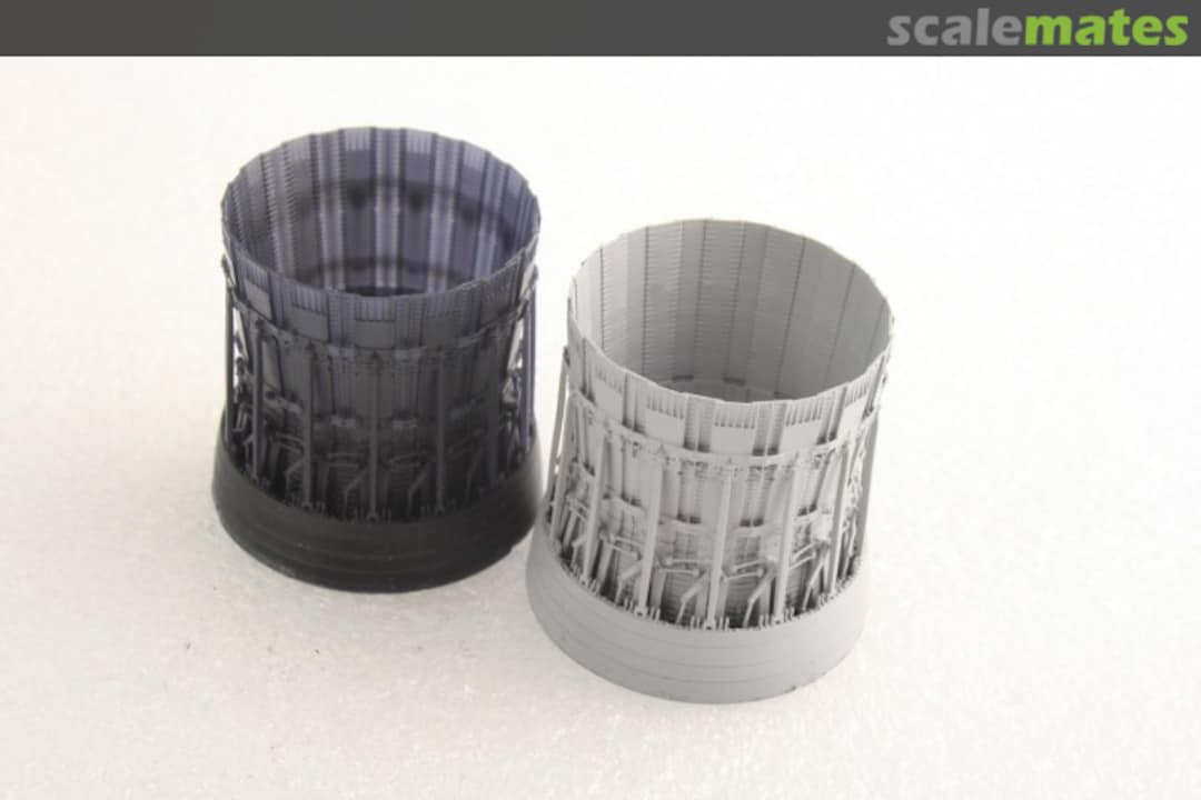 Boxart F-15 C/D/E/K P&W EXHAUST NOZZLE & AFTERBURNER SET (OPENED) MA-48033 KA Models Boxart F-15 C/D/E/K P&W EXHAUST NOZZLE & AFTERBURNER SET (OPENED) MA-48033 KA Models