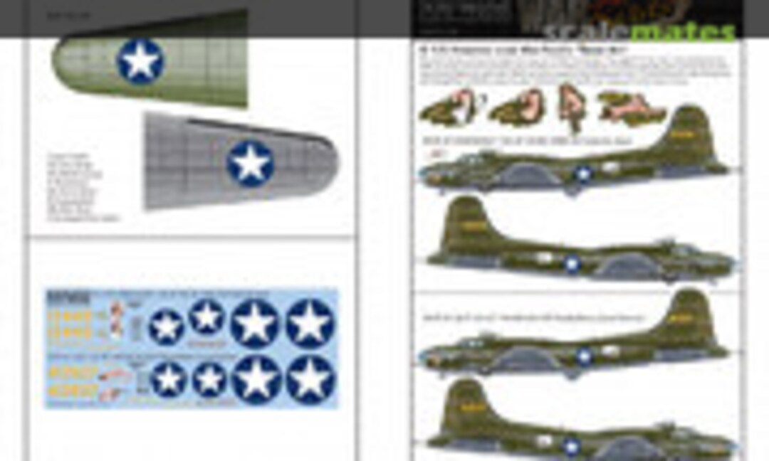 1:72 Boeing B-17E Flying Fortress (Kits-World KW172182) KW172182