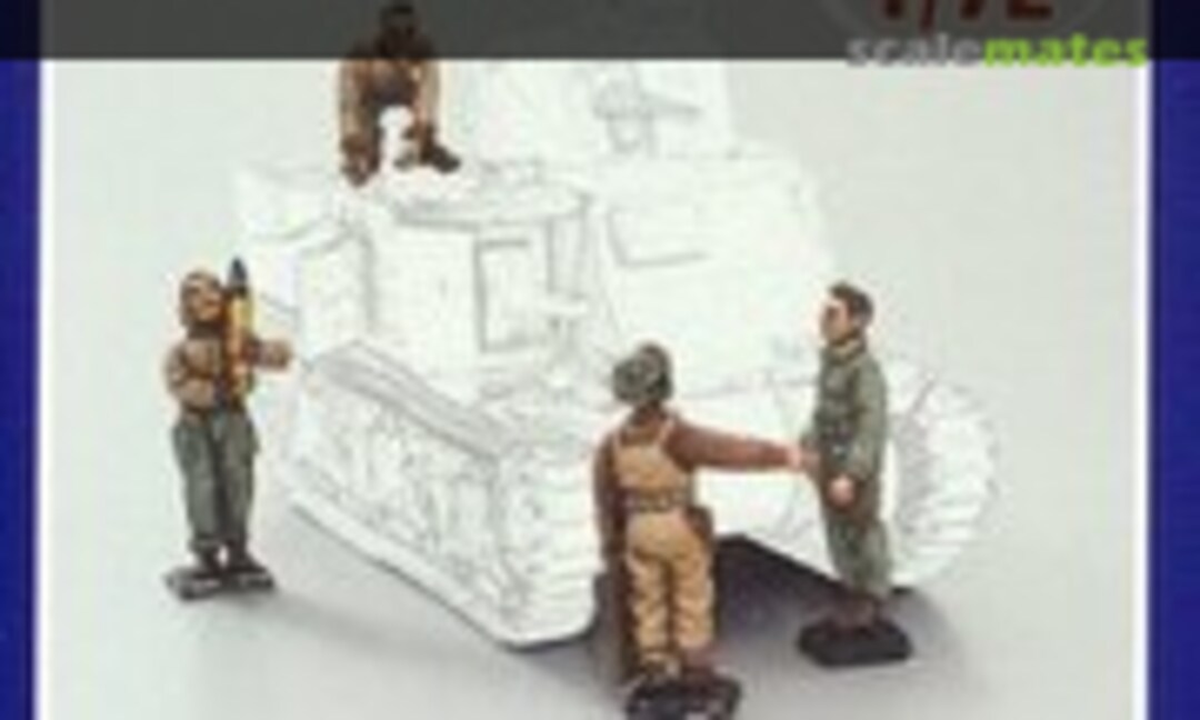 1:72 M3 Lee Tank Crew - USA 1943 (Mirage Hobby 702) 702