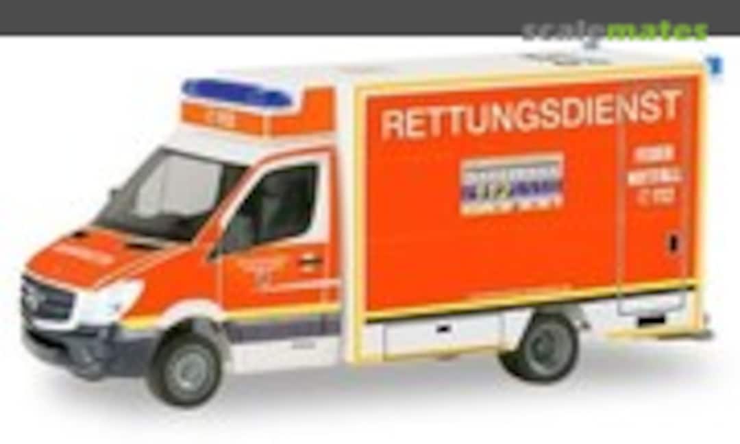 1:87 Mercedes-Benz Sprinter '13 Fahrtec-RTW &quot;Feuerwehr Düsseldorf&quot; (Herpa 094627)