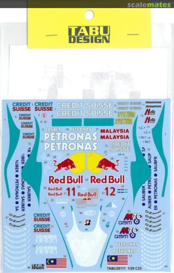 Boxart Sauber Petronas C23 TABU20111 Tabu Design