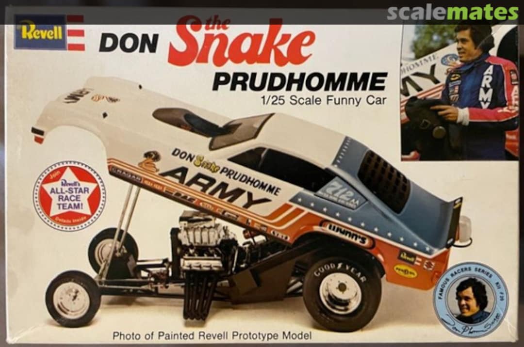 Boxart Don the Snake Prudhomme H-1454 Revell Boxart Don the Snake Prudhomme H-1454 Revell