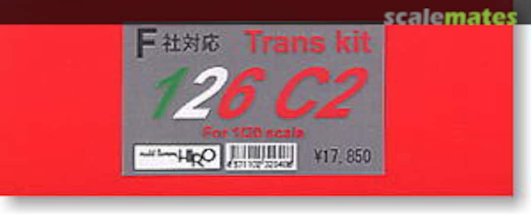 Boxart Ferrari 126C2 Transkit P-940 Model Factory Hiro Boxart Ferrari 126C2 Transkit P-940 Model Factory Hiro