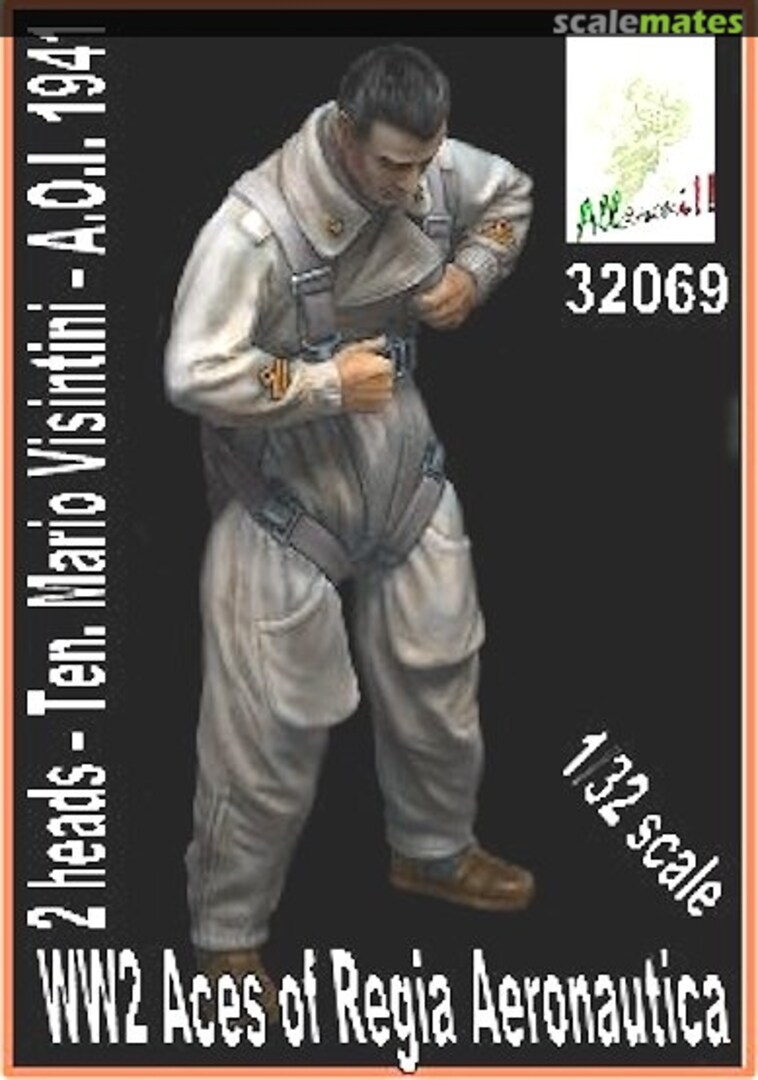 Boxart WW2 Aces of Italian Air Force (Ten. Visentini, Africa Orientale 1941) F-32069 Allarmi!! Boxart WW2 Aces of Italian Air Force (Ten. Visentini, Africa Orientale 1941) F-32069 Allarmi!!