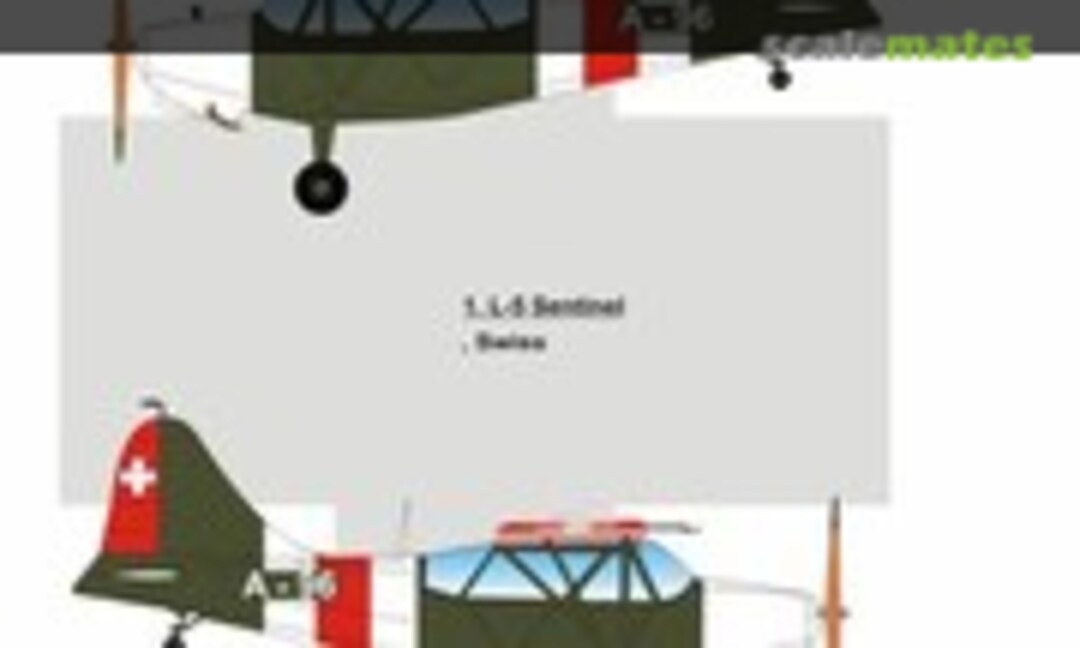 1:72 STINSON L-5 OVER SWITZERLAND (LF Models C7271) C7271