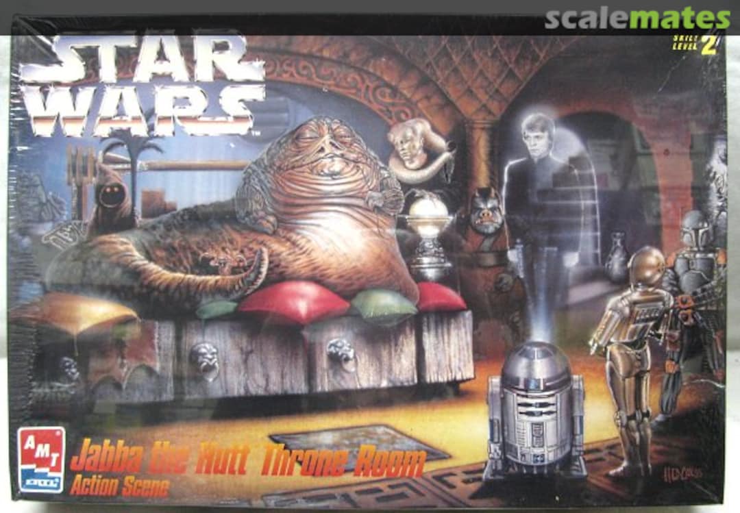 Boxart Jabba the Hutt Throne Room 8262 AMT/ERTL Boxart Jabba the Hutt Throne Room 8262 AMT/ERTL