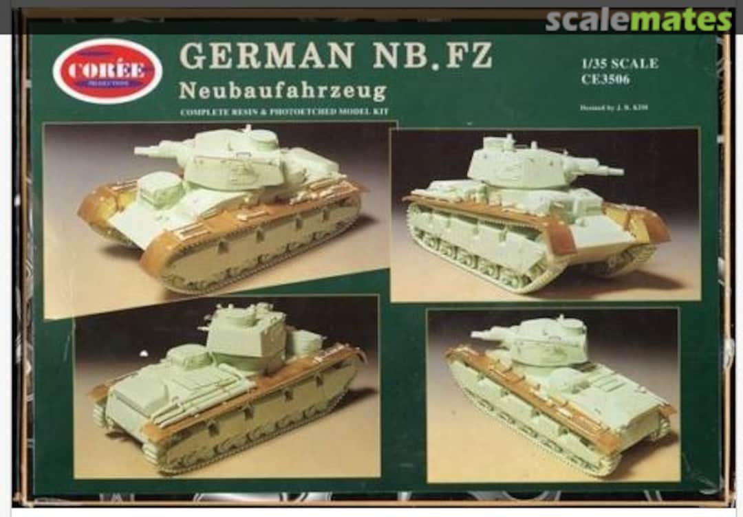 Boxart NB. FZ Neubaufahrzeug Complete Kit CE3506 Corée Productions