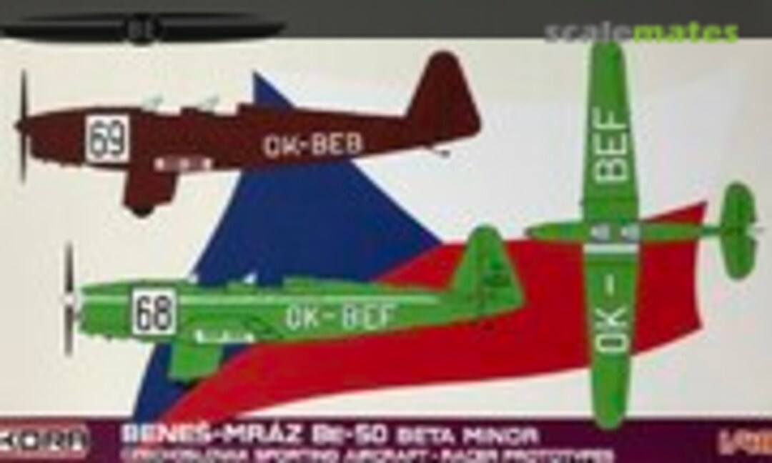 1:48 Beneš-Mráz Be-50 Beta-Minor (Kora Models 4824)