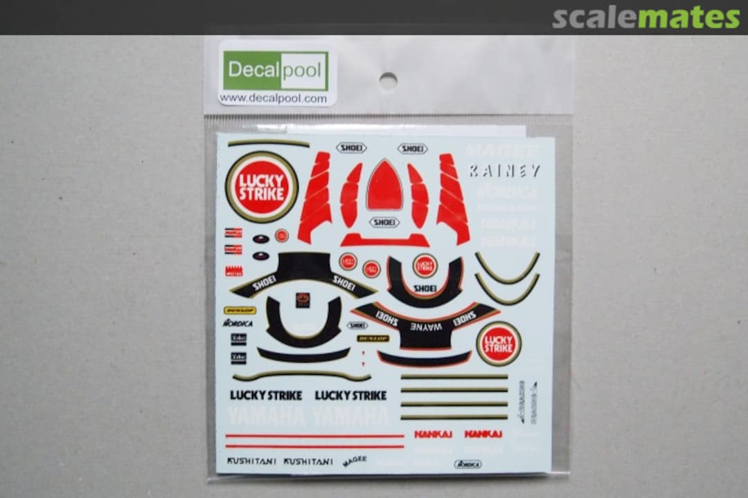 Boxart Yamaha YZR500 Lucky Strike Wayne Rainey / K. Magee DP098 Decalpool Boxart Yamaha YZR500 Lucky Strike Wayne Rainey / K. Magee DP098 Decalpool