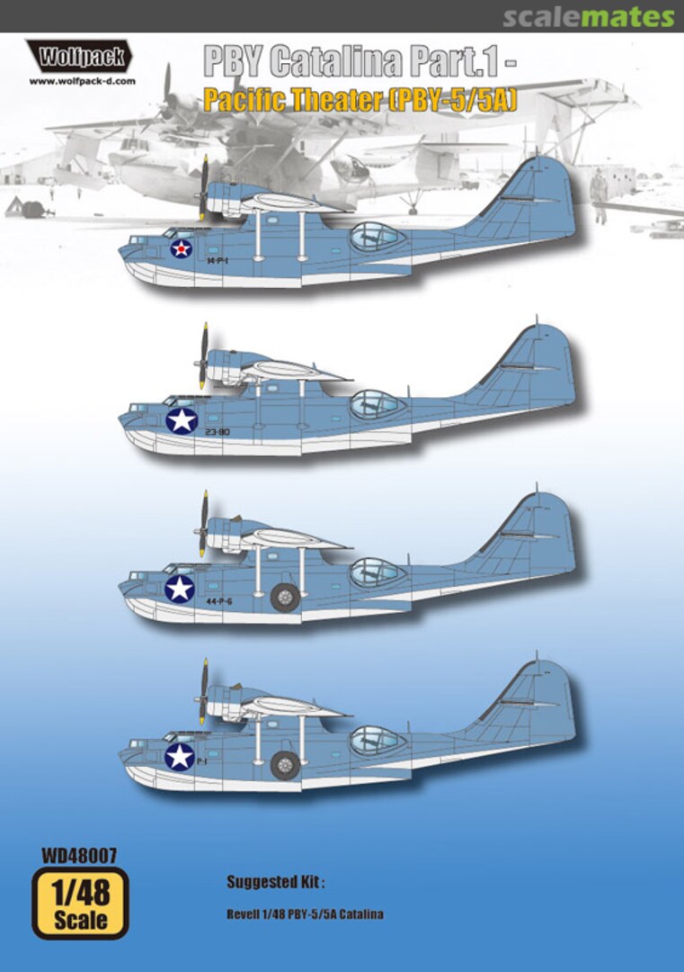 Boxart PBY Catalina Part.1 - Pacific Theater (PBY-5/5A) WD48007 Wolfpack Boxart PBY Catalina Part.1 - Pacific Theater (PBY-5/5A) WD48007 Wolfpack