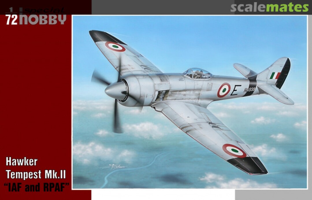 Boxart Hawker Tempest Mk.II "IAF and RPAF" SH72181 Special Hobby