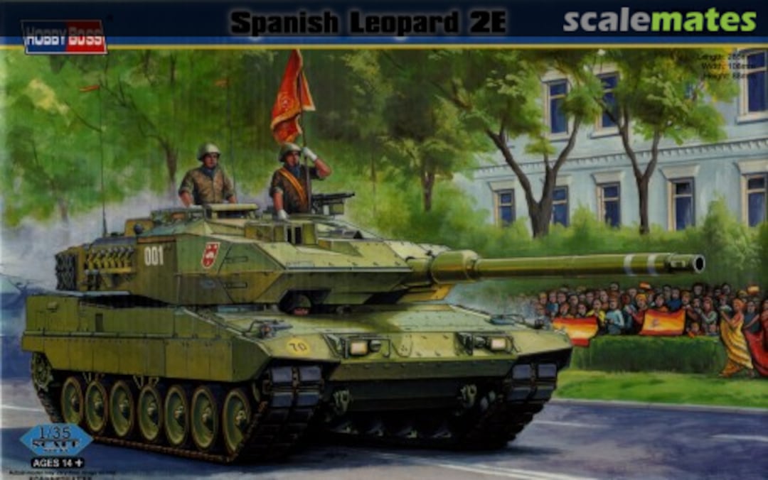 Boxart Leopard 2E 82432 HobbyBoss