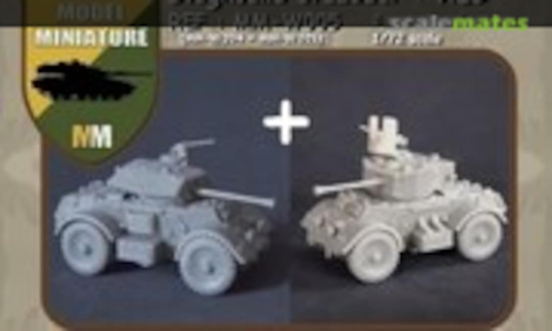 1:72 Staghound AEC und Crusader (Model Miniature MM-W005)