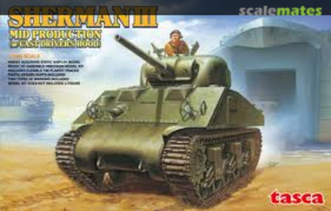 Boxart Sherman Mk.III 35-018 Tasca Boxart Sherman Mk.III 35-018 Tasca