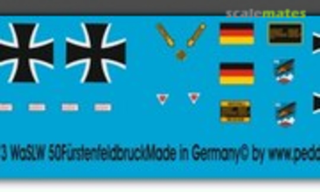 1:72 Fiat G.91 R /3 WaSlw 50 Fürstenfeldbruck (Peddinghaus-Decals EP 1264) EP 1264