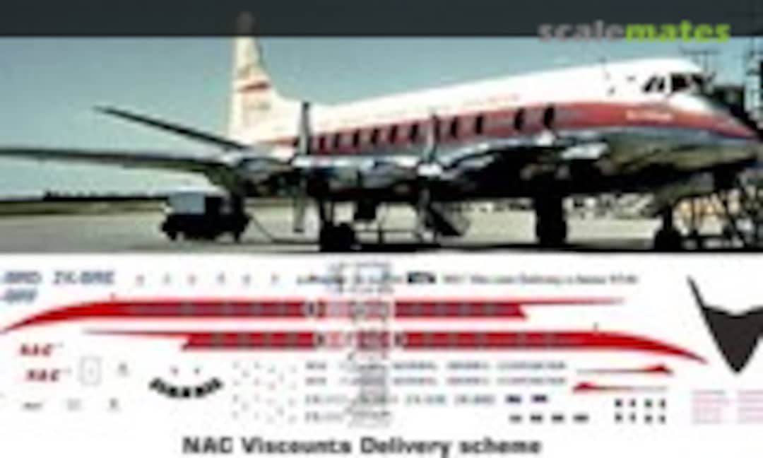 1:96 NAC Viscount Delivery scheme (Oldmodels Decals OMD0541) OMD0541