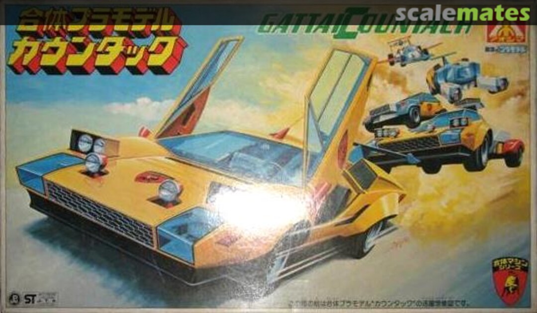 Boxart Gattai Countach AA-30 Aoshima Boxart Gattai Countach AA-30 Aoshima
