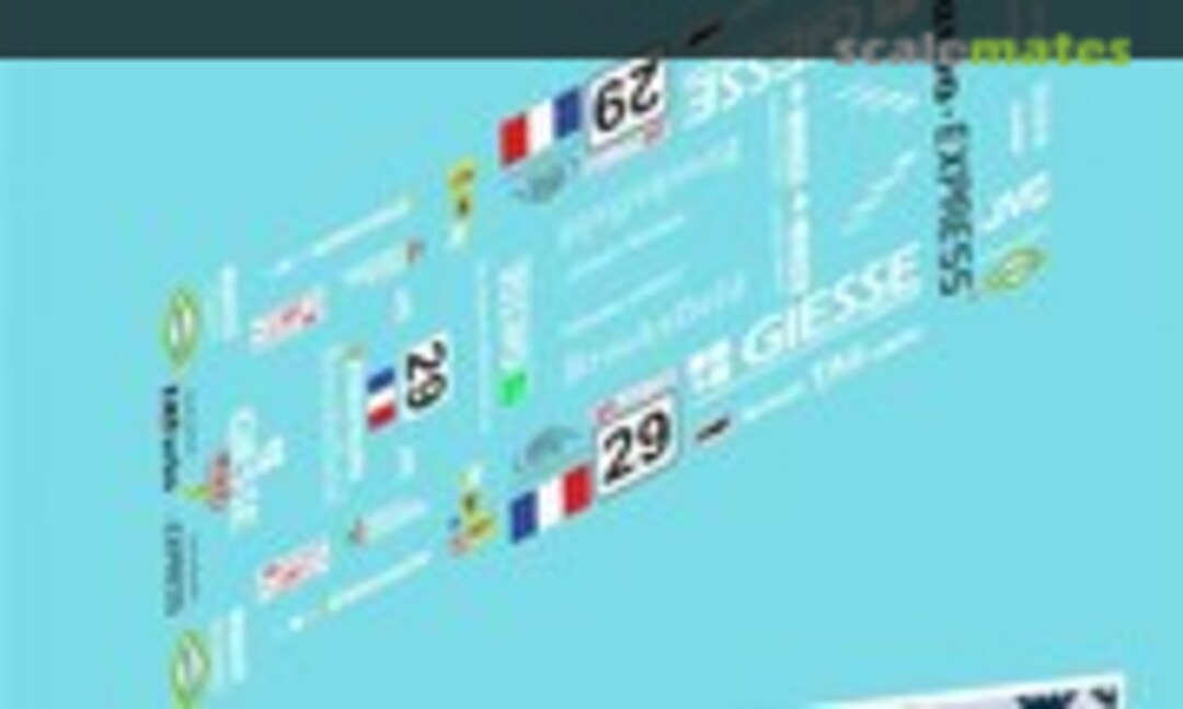 1:43 Ferrari 333 SP #030 "FATurbo-EXPRESS" (Atalaya Slot Decals ADLM62) ADLM62