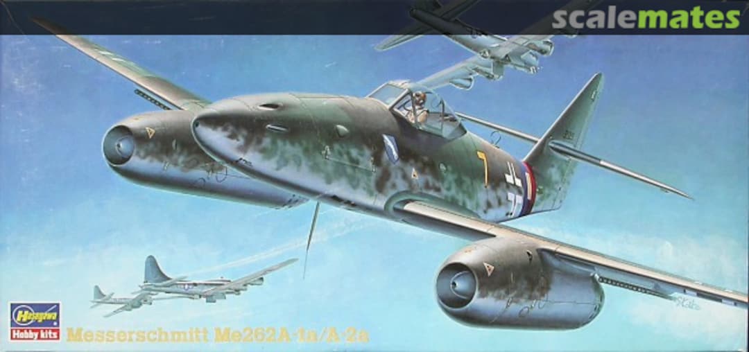 Boxart Messerschmitt Me262A-1a/A-2a 51351 Hasegawa Boxart Messerschmitt Me262A-1a/A-2a 51351 Hasegawa